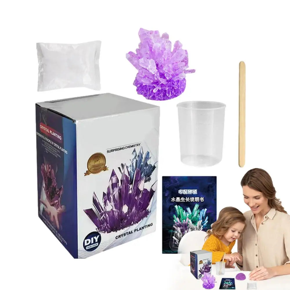 Crystal Growing Kit Crystal Making Kit For Kids Crystal Making Experiment And Learning Toys Crystal Growing Science Kit