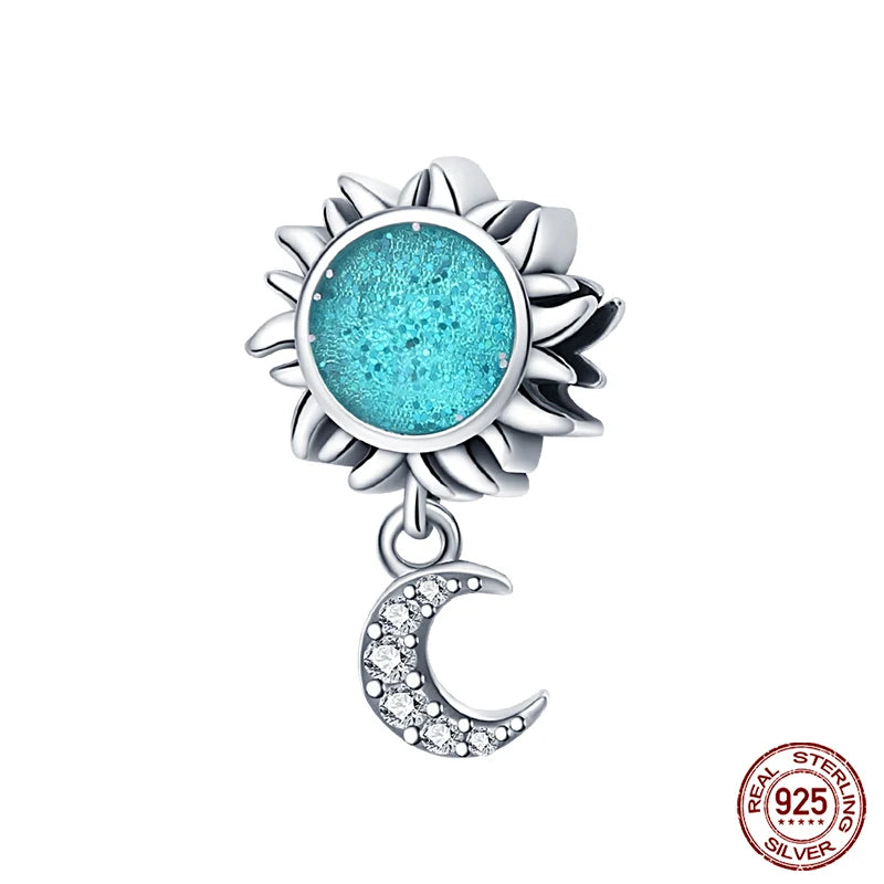 Fit Qikaola 925 Original Bracelet Fashion Bee Astronaut Eiffel Tower 925 Silver Charms Beads Fine DIY Birthday Jewelry For Women