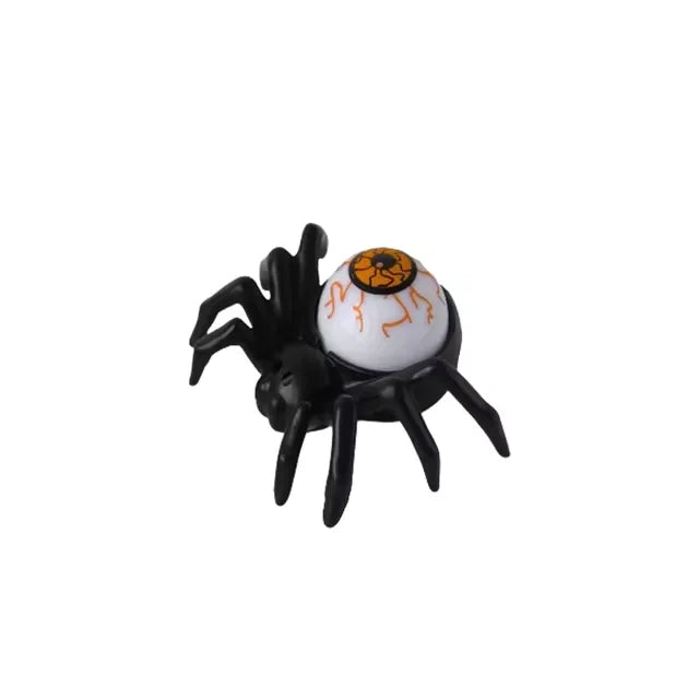 Spider Eye Light LED Candle Light Plastic Spider Skull Light Halloween Decoration Bar Ghost House Party Decoration Horror Prop