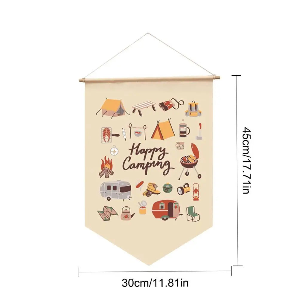Garden Flag Welcome Spring Outdoor Decorative Banner Festive Decor Classic Nature Yard Camp Flag Outdoor Decoration
