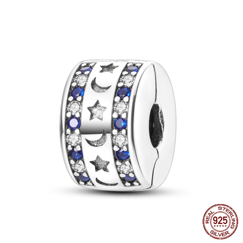 Fit Qikaola 925 Original Bracelet Fashion Bee Astronaut Eiffel Tower 925 Silver Charms Beads Fine DIY Birthday Jewelry For Women