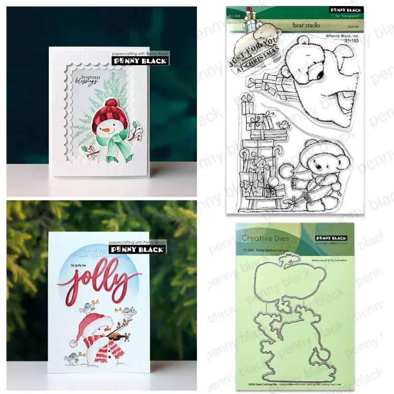 Christmas Builder Metal Cutting Dies And Stamps For Scrap booking Stencil Embossing Mold  DIY Paper Cards Craft Cutting 2025