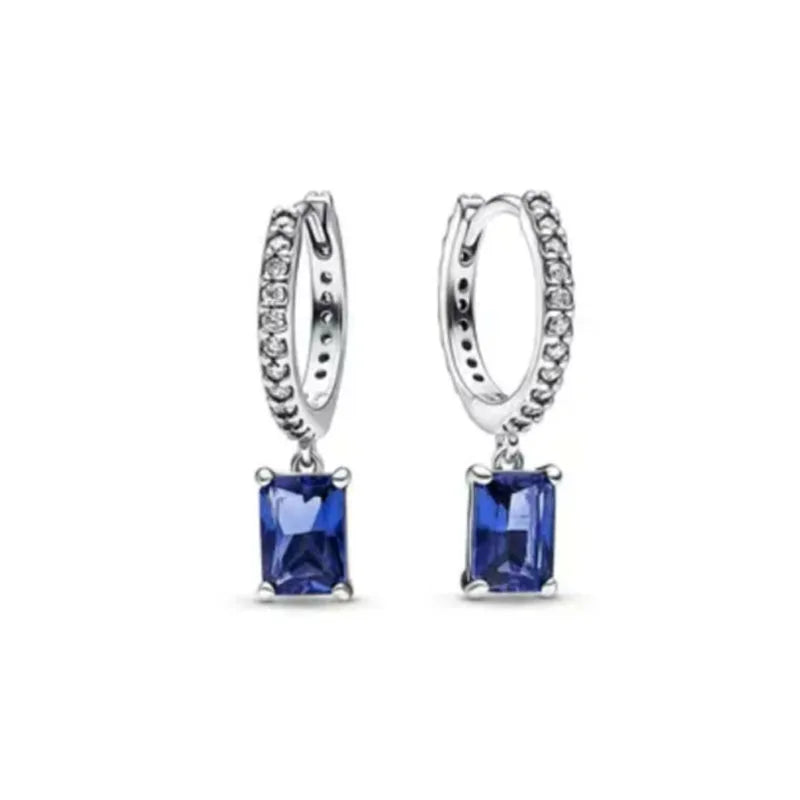 2025 New 925 silver pearl studded halo, star moon bow necklace, earrings, jewelry, women's luxury boutique jewelry gifts