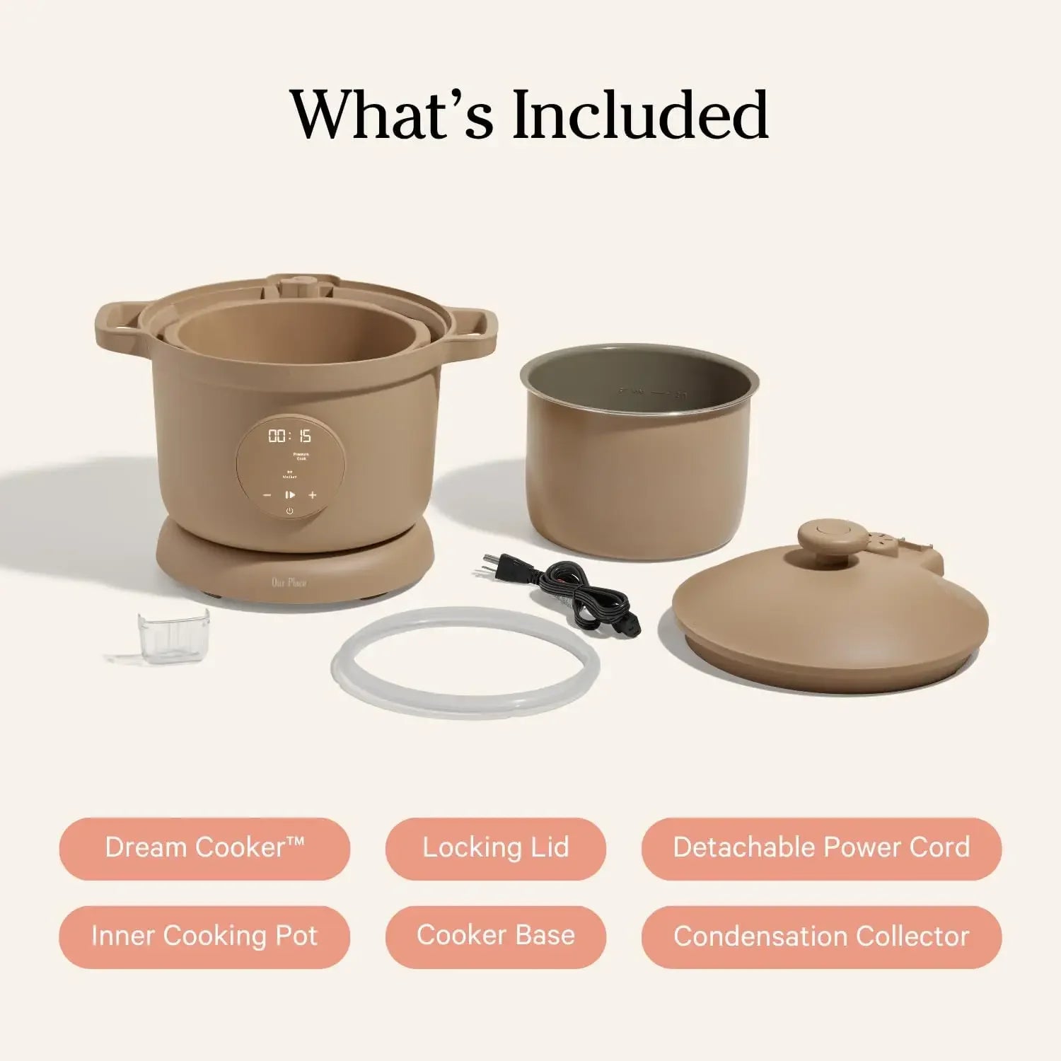 Dream Cooker | 6-quart Multicooker | 4 Versatile Modes | Pressure Cook, Slow Cook,