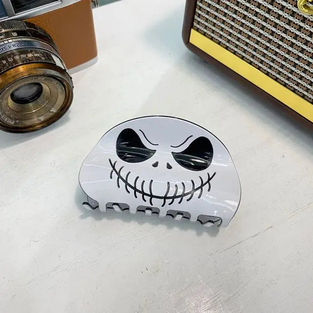 HANGZHI Dark Dragonfly Bat Spider Web Hair Clips Horror Exaggerates Halloween Hair Accessories for Women Kid New Funny Hairpin